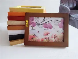 实木相框定制 实木包装盒加工 出售